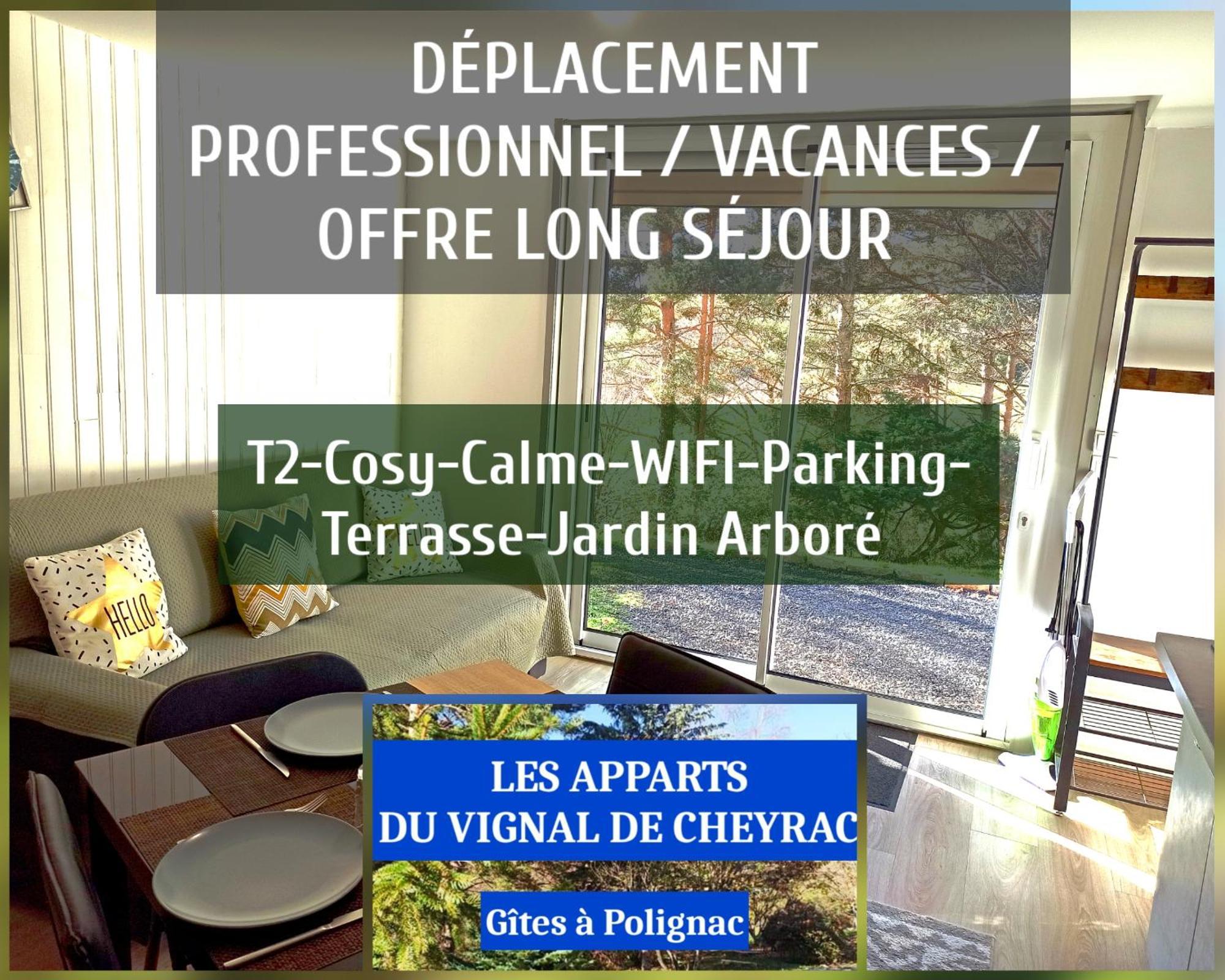 Les Apparts Du Vignal De Cheyrac Polignac  Bagian luar foto